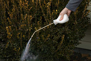 Bizzy One Powder Duster, Diatomaceous Earth Bulb Duster, Garden Powder Applicator + 4 oz Organic, Food Grade Diatomaceous Earth Included