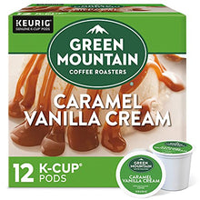 Load image into Gallery viewer, Green Mountain Coffee Roasters Caramel Vanilla Cream Keurig K-Cup Coffee, 12 ct
