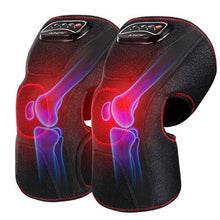 Load image into Gallery viewer, QUINEAR Knee Massager with Heat, Air Compression Leg Knee Brace Wrap for Arthritis Pain Relief Eletric Heating for Joint Pain, Cramps and Circulation 3 Modes &amp; 3 Intensities
