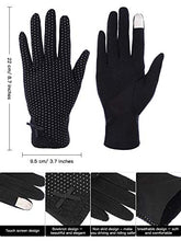 Load image into Gallery viewer, 3 Pairs Women Sun Protective Gloves UV Protection Sunblock Gloves Touchscreen Gloves for Summer Driving Riding (Color Set 1)
