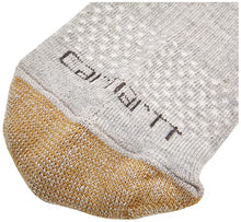 Load image into Gallery viewer, Carhartt Women's All Season Low Cut Socks, Gray, Shoe Size: 5.5-11.5
