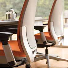 Load image into Gallery viewer, Steelcase Amia Adjustable Chair, Rouge Fabric
