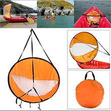 Load image into Gallery viewer, Hosmide Summer Fashion Surfing Wind Paddle Kayak Sail 42&quot; Durable Downwind Wind Sail Sup Paddle Orange
