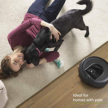 Load image into Gallery viewer, iRobot Roomba i7+ (7550) Robot Vacuum with Automatic Dirt Disposal-Empties Itself, Wi-Fi Connected, Smart Mapping, Works with Alexa, Ideal for Pet Hair, Carpets, Hard Floors, Black
