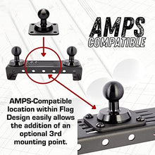 Load image into Gallery viewer, Bulletpoint Metal Series 2019+ Ford Ranger Phone Mount Dual 20mm Ball Dash Device Holder - Includes One Phone Holder - 4th Generation Ranger
