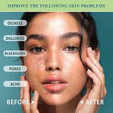 Load image into Gallery viewer, Organic Avocado Clay Mask Meliza Dead Sea Mud Mask Natural Green Tea Healing Clay Facial Mask Nourishing Hydration Antioxidant Deep Cleansing Mud Mask with Mask Brush for Acne Blackheads Pores
