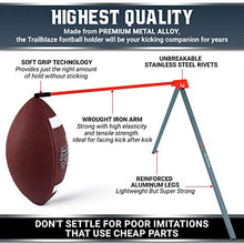 Load image into Gallery viewer, Trailblaze True Strike Pro Football Tee Kicking Holder - Premium Quality Kicking Tee Football Holder Field Goal Practice Compatible with All Ball Sizes Quality Promise
