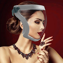 Load image into Gallery viewer, Full Face High-Definition Protective_Shields, Unisex Cycling Face_Protective with Clear Polycarbonate Protective and Anti-Fog to Protect Eyes, Nose, Mouth, Anti-sand and anti-splash headgear
