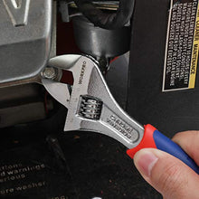 Load image into Gallery viewer, WORKPRO 3-piece Adjustable Wrench Set CR-V with Rubberized Anti-Slip Grips 10-inch, 8-inch, 6-inch
