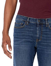 Load image into Gallery viewer, Amazon Essentials Men's Straight-Fit Stretch Bootcut Jean, Dark Vintage, 36W x 33L
