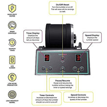 Load image into Gallery viewer, Advanced Professional Rock Tumbler Kit - with Digital 9-Day Polishing Timer &amp; 3 Speed Settings - Turn Rough Rocks into Beautiful Gems : Great Science &amp; STEM Gift for Kids All Ages : Geology Toy

