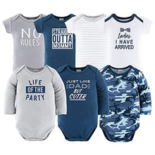 Load image into Gallery viewer, The Peanutshell Newborn Layette Gift Set for Baby Boys | 23 Piece Newborn Boy Clothes &amp; Accessories Set | Fits Newborns to 3 Months | Blue Camo
