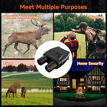 Load image into Gallery viewer, HEXEUM Night Vision Goggles Night Vision Binoculars for Adults - Digital Infrared Binoculars can Save Photo and Video with 32GB Memory Card
