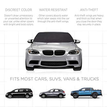 Load image into Gallery viewer, OxGord Windshield Snow Cover - Original Design Best for Ice Removal - All Weather Winter &amp; Summer Auto Sun-Shade - Universal Fit for Truck SUV Van Car Accessories - Front Window
