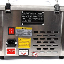 Load image into Gallery viewer, Vacuum Sealer，110V Commercial Kitchen Food Chamber Tabletop Seal Vacuum Packaging Machine Sealer 110V
