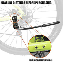 Load image into Gallery viewer, BV Adjustable Rear Mount Bicycle Bike Kickstand for 24&quot; - 29&quot; Mountain Bike/Road Bike/BMX/MTB
