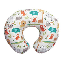 Load image into Gallery viewer, Boppy Original Nursing Pillow &amp; Positioner, Neutral Jungle Colors, Cotton Blend Fabric with Allover Fashion, Multi
