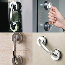 Load image into Gallery viewer, Large Glass Door and Window Handles, Bathroom Sliding Doors, cabinets, wardrobes, Suction Cups, Non-Marking Handles, Non-Porous Absorption Handles, Shower Grab Bars
