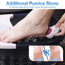 Load image into Gallery viewer, ECARBME Foot Spa Bath Massager with Heat Bubbles and Vibration Massage and Jets, 16OZ Tea Tree Oil Foot Soak Epsom Salt, Pedicure Foot spa with Infrared Light, 22 Rollers &amp; Adjustable Temp
