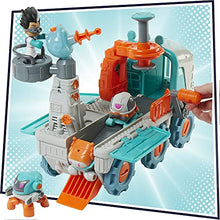 Load image into Gallery viewer, PJ Masks Romeo Bot Builder Preschool Toy, 2-in-1 Romeo Vehicle and Robot Factory Playset with Lights and Sounds for Kids Ages 3 and Up
