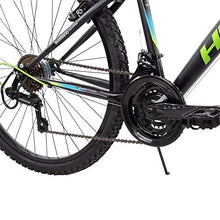 Load image into Gallery viewer, Huffy 26" Nighthawk Men's Mountain Bike, Black Matte 18 Speed
