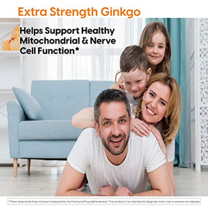 Doctor's Best Extra Strength Ginkgo, Non-GMO, Vegan, Gluten Free, Soy Free, Promotes Mental Function and Memory, 120 mg, 360 Count (Pack of 1)