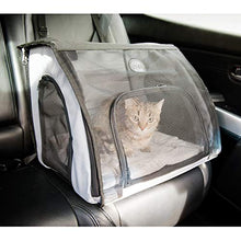 Load image into Gallery viewer, K&amp;H Pet Products Travel Safety Carrier for Pets Gray/Black Medium 24 X 19 X 17 Inches
