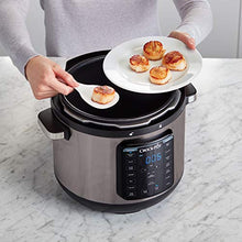 Load image into Gallery viewer, Crock-Pot 8-Quart Multi-Use XL Express Crock Programmable Slow Cooker and Pressure Cooker with Manual Pressure, Boil &amp; Simmer, Black Stainless
