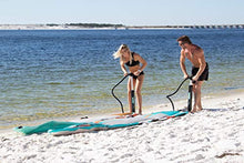 Load image into Gallery viewer, DRIFT 10'8" Inflatable Stand Up Paddle Board, SUP with Accessories | Coiled Leash, Pump, Lightweight Paddle, Fin &amp; Backpack Travel Bag…
