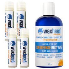 Load image into Gallery viewer, Waxhead Lip Balm + UV Body Wash (Bundle)
