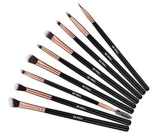 Load image into Gallery viewer, BS-MALL Makeup Brushes Premium Synthetic Foundation Powder Concealers Eye Shadows Makeup 14 Pcs Brush Set (Black Rose)
