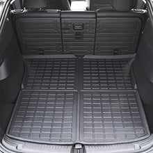 Load image into Gallery viewer, Xipoo Fit Tesla Model Y Trunk Mats Back Seat Protector All Weather TPE Backrest Mat for 2022 2021 2020 Tesla Model Y 5 Seater Accessories (Rear Trunk Backrest Mat+Rear Trunk Mat)
