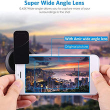 Load image into Gallery viewer, Smart Phone Camera Lens Kit, 4K HD Optical 15X Macro Lens 0.6X Super Wide Angle Lens Kit Cellphone Telescope Lens for iPhone 11 XS XR X 8 7 Samsung Galaxy
