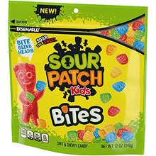 Load image into Gallery viewer, SOUR PATCH KIDS Bites Original Soft &amp; Chewy Candy , 12 Ounces
