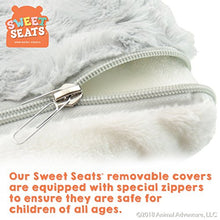 Load image into Gallery viewer, Animal Adventure | Sweet Seats | Grey Elephant Children's Plush Chair, Gray
