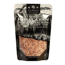 Load image into Gallery viewer, The Spice Lab Himalayan Salt - Coarse 1 Pound - Pink Himalayan Salt is Nutrient and Mineral Dense for Health - Gourmet Pure Crystal Kosher &amp; Natural Certified
