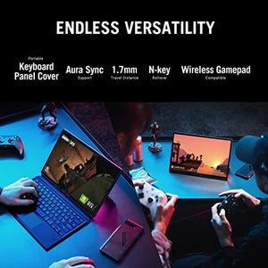 ASUS ROG Flow Z13 (2022) Gaming Laptop Tablet, 13.4” 120Hz FHD+ Display, NVIDIA GeForce RTX 3050, Intel Core i7-12700H, 16GB LPDDR5, 512GB PCIe SSD, Detachable RGB Keyboard, Windows 11, GZ301ZC-PS73