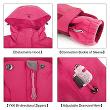 Load image into Gallery viewer, CAMEL CROWN Women&#39;s Waterproof Ski Jacket 3-in-1 Winter Coat Windbreaker Fleece Inner for Snow Rain Hiking Outdoor
