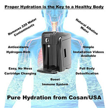 Load image into Gallery viewer, Pure Hydration Alkaline Water Machine | Alkaline Water at Home for Only $.07 per Liter | Ideal pH &amp; Loaded with Antioxidants | Ultra Filtration Removes 99.9% of Over 220 Water Contaminants
