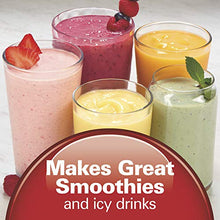 Load image into Gallery viewer, Hamilton Beach Personal Blender for Shakes and Smoothies with 14oz Travel Cup and Lid, Black (51101AV)
