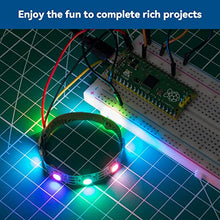 Load image into Gallery viewer, SunFounder Raspberry Pi Pico Starter Kit with 40 Projects Online Tutorials, MicroPython C Piper Make Code, One-Stop Learning Electronics and Programming for Raspberry Pi Arduino Beginners &amp; Experts
