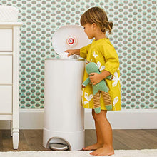 Load image into Gallery viewer, Munchkin Step Diaper Pail Powered by Arm &amp; Hammer, Includes (1) Bonus Toss Disposable Diaper Pail
