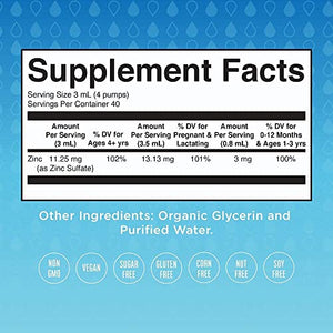 Liquid Ionic Zinc & K2 (MK7) Bundle by MaryRuth's | Organic Glycerin + Zinc Sulfate, 4oz | Vitamin K2 MK7 Liquid Drops, 1oz | Formulated for Adults & Kids | | Vegan, Non-GMO, Gluten Free