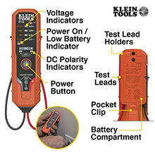 Load image into Gallery viewer, Klein Tools CL120VP Electrical Voltage Test Kit with Clamp Meter, Three Testers, Test Leads, Pouch and Batteries
