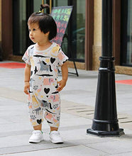 Load image into Gallery viewer, Sitmptol Baby Little Boys/Girls Overalls Suspender Rompers Casual Cozy Cotton Trouser for Newborns Elephant 59 0-3 Months
