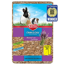 Load image into Gallery viewer, Kaytee Clean &amp; Cozy Natural Bedding with Lavender for Pet Guinea Pigs, Rabbits, Hamsters, Gerbils, and Chinchillas, 49.2 Liters

