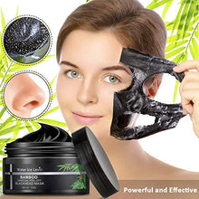 Load image into Gallery viewer, Blackhead Remover Mask, Bamboo Charcoal Peel Off Mask, Black Mask for Both Men and Women, Purifying Facial Mask for All Skin Types Face &amp; Nose
