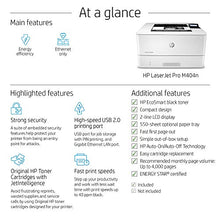 Load image into Gallery viewer, HP LaserJet Pro M404n Laser Printer with Built-in Ethernet &amp; Security Features, Works with Alexa (W1A52A)
