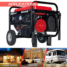 Load image into Gallery viewer, Durostar DS4400E Portable Generator, Red/Black
