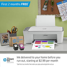 Load image into Gallery viewer, HP DeskJet 2755 Wireless All-in-One Printer, Mobile Print, Scan &amp; Copy, HP Instant Ink Ready, Works with Alexa (3XV17A)
